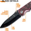 Cuchillo plegable cerrado