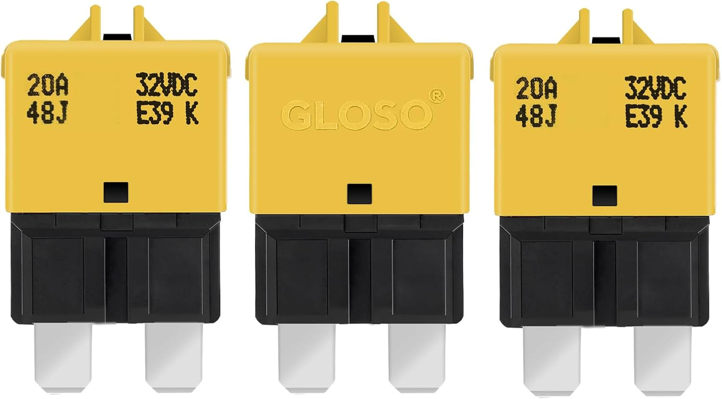 Fusible disyuntor E39 T3 manual para auto camión RV barco