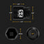 Juego llaves impacto 1/2 pulg 25mm CR-MO 6 puntos