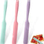 3 Pzas Espátulas Silicona Mini Raspador Mantequilla Mayonesa