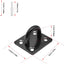 4 Pzas Placas Ojo Almohadilla M6 Acero Inox 304 con Gancho y Bucle