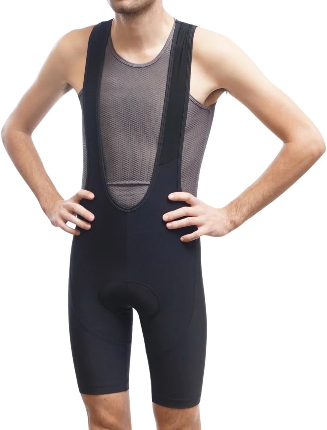 Bibshort ciclismo hombre Coolmax alta compresión