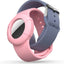 Pulsera Airtag para niños 2 pzas ajustable silicona suave