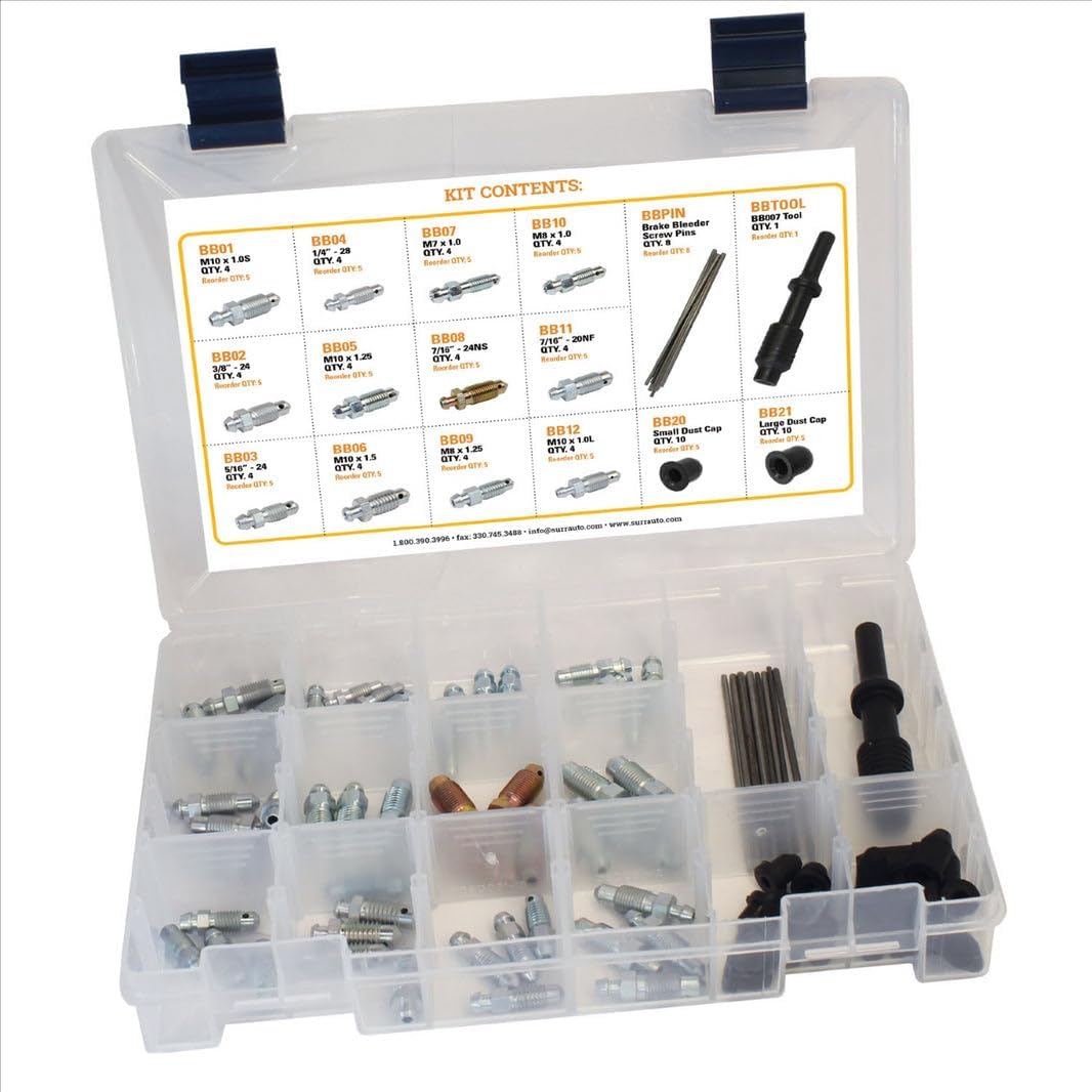 Kit de Extracción y Purga de Frenos para Automóvil