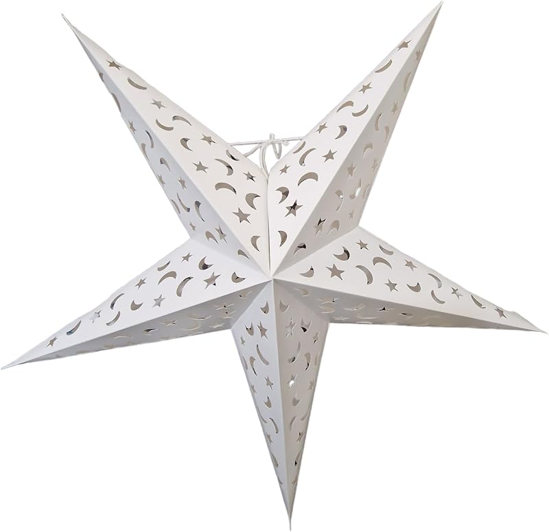 Pantalla linterna estrella 24pulg plegable Navidad boda