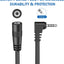 Cable extensión cámara trasera 15pies 4 y 5 pines