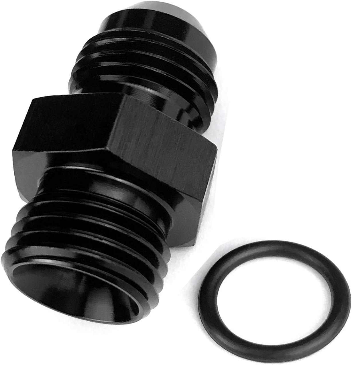 Adaptadores manguera macho y hembra negro