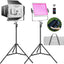 Luz LED RGB estudio 1800K-10000K 14 modos FX 2uds