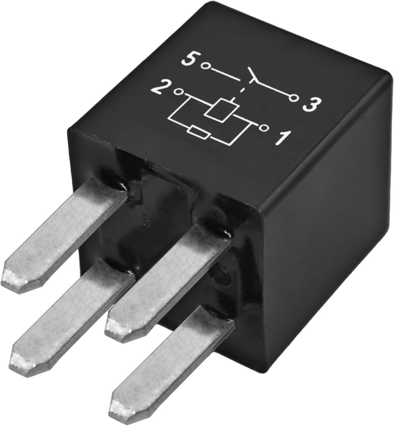Relé automotriz ISO 12V 20A pack 4 uso general Polaris