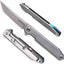 Cuchillo táctico plegable acero 14C28N con bloqueo