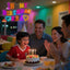 Letrero neón In My Birthday LED para fiesta y eventos