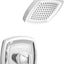 Kit molduras ducha Edgemere ahorra agua cromo