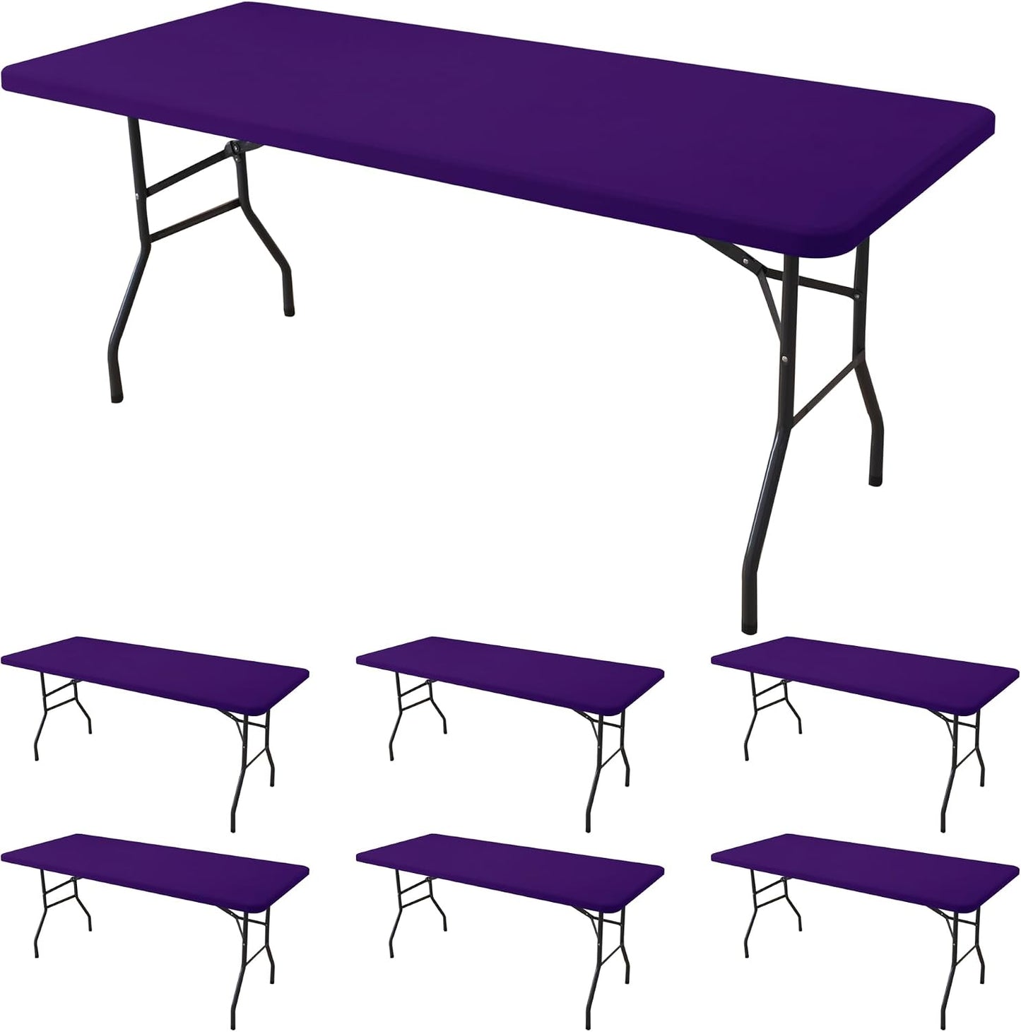 Manta elástica para mesa rectangular 8ft camping
