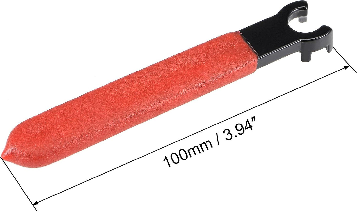 Llave inglesa ER11M con mango antiderrap rojo 2pzas