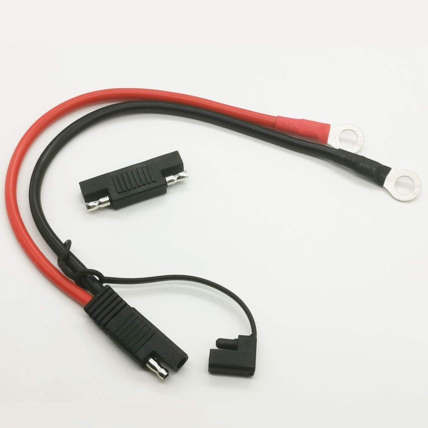 Arnés terminal anillo 2 pines SAE 10AWG con conector inverso