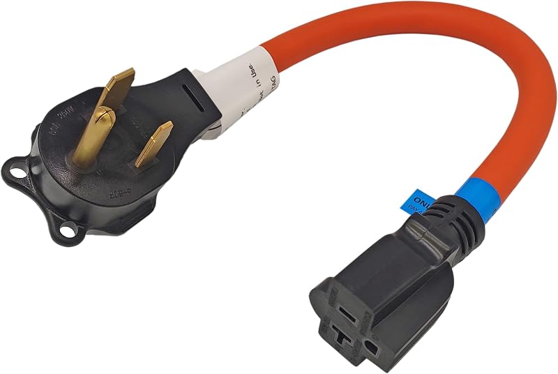 Adaptador enchufe soldador 50A 6-50P a 5-15R 125V