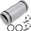 Conector manguera piscina 1.25pulg adaptador 2 cabezales