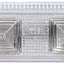 Tira luces freno/traseras/de giro blanco
