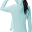 Camisa UV mujer UPF 50 manga larga deporte al aire libre