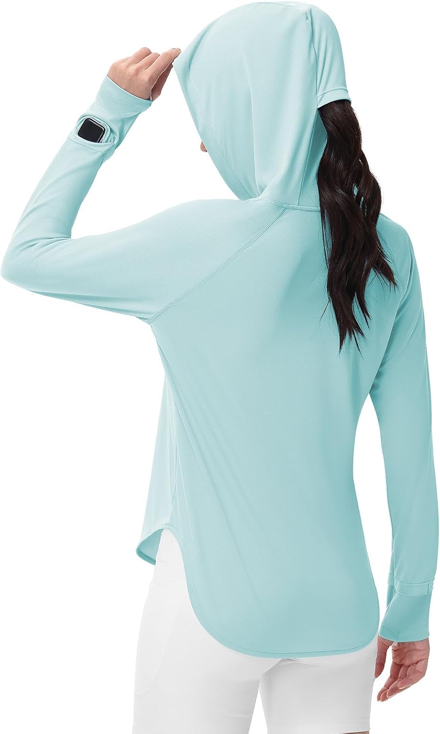 Camisa UV mujer UPF 50 manga larga deporte al aire libre