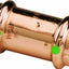 Acoplamiento cobre sin plomo 3/4" P x P set 10