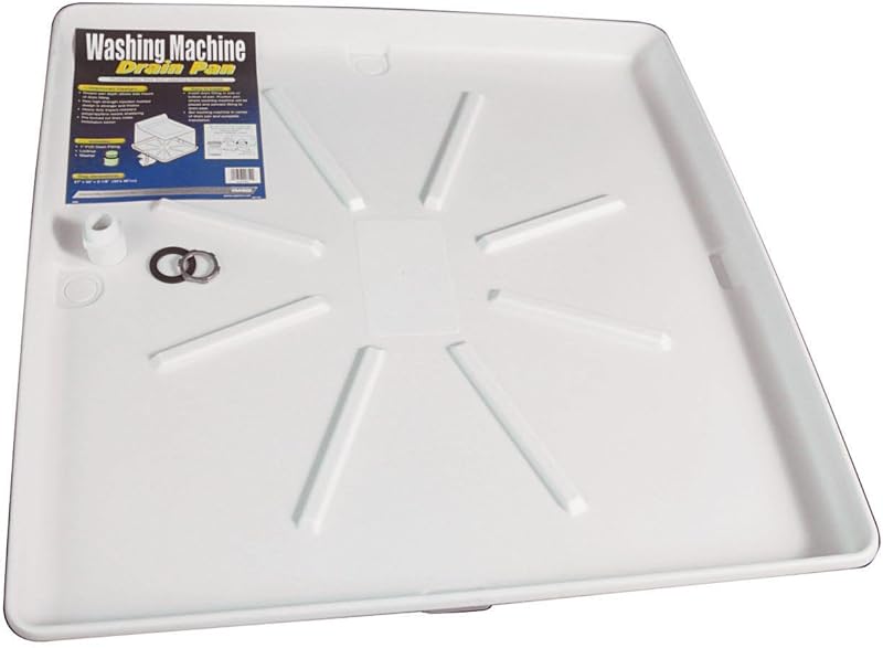 Bandeja drenaje lavadora PVC 32x30" color blanco