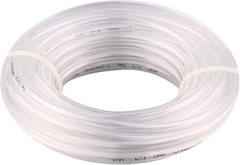 Tubo neumático PU transparente 98.4ft compresor aire