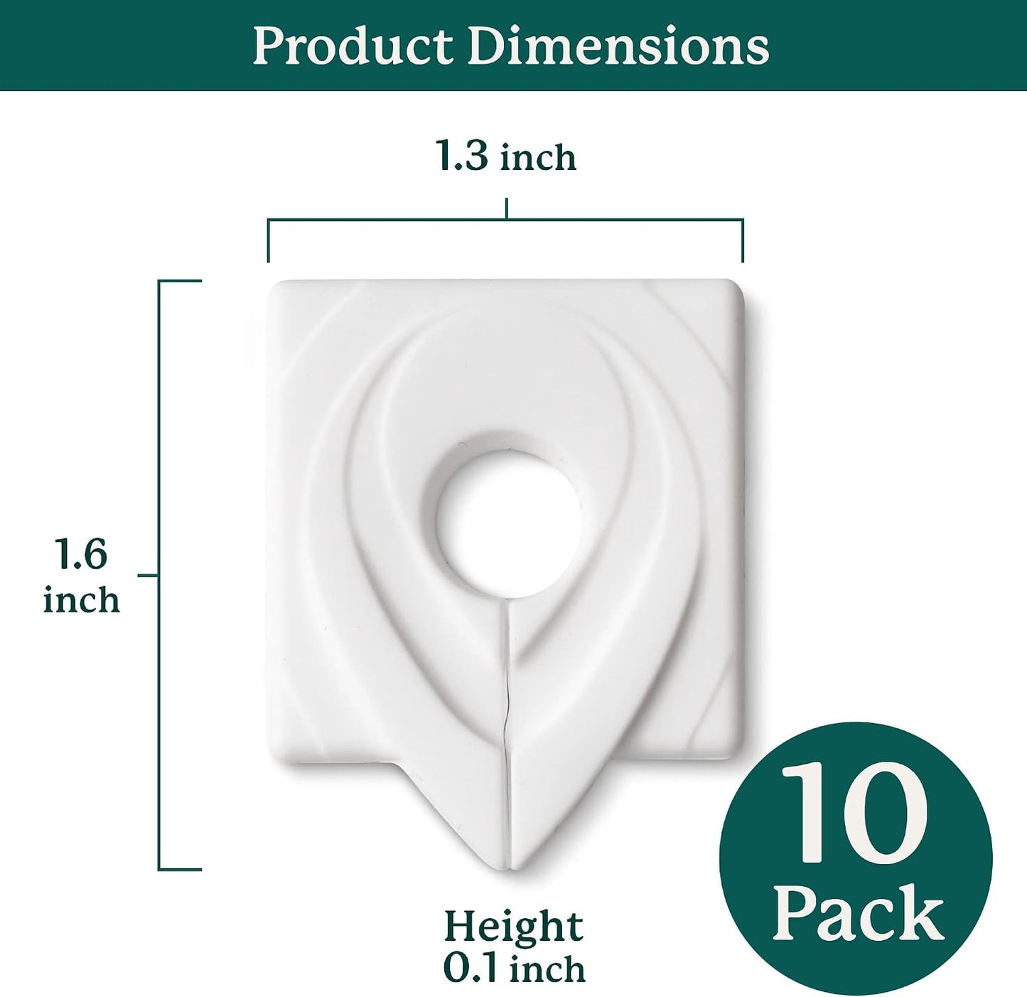 Pack 10 accesorios hidropónicos para cultivo vertical