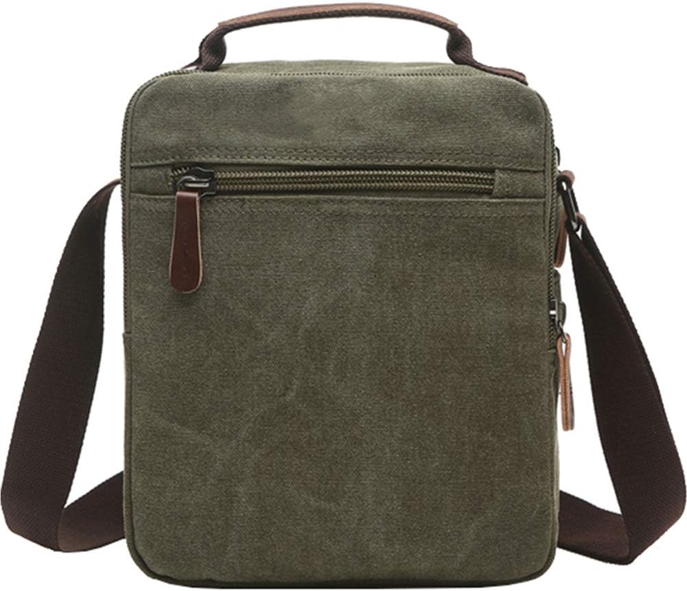 Bolso hombro cruzado lona para mensajero trabajo