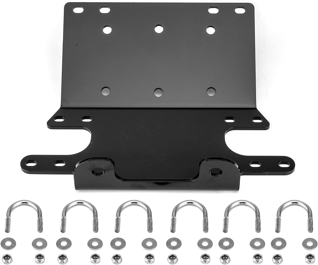Placa soporte cabrestante compat Honda Foreman 2004 4 7/8