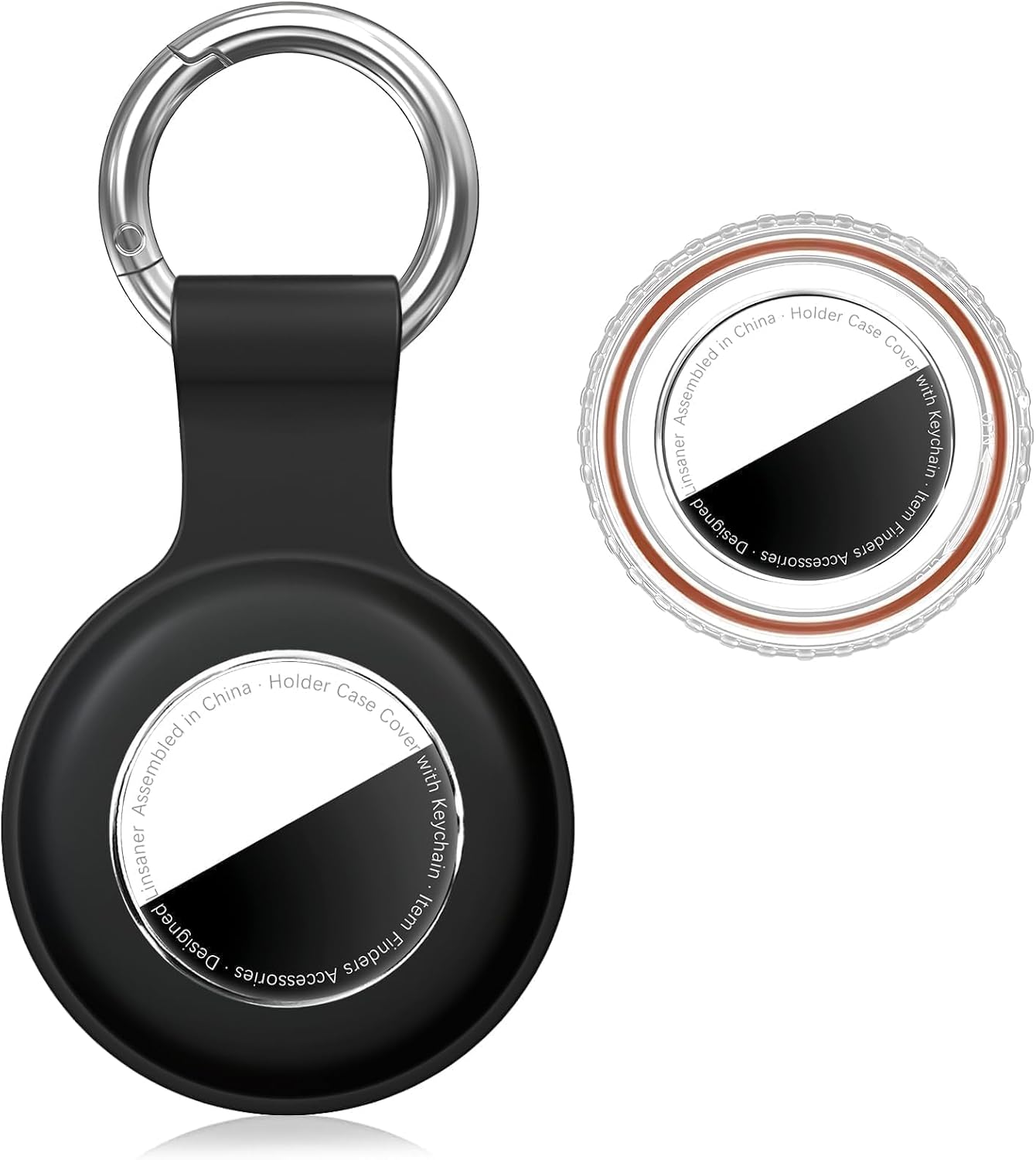 Llavero impermeable para AirTag 1 y 2 gen silicona