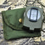 Brújula militar Lensatic impermeable con calculadora distancia mapa