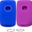 Funda silicona llavero Mazda 3 CX-30 CX-5 2pzas azul