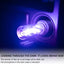 Luz LED USB para auto mini botella carga ambiental