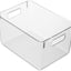 4 Cestas Plástico Organizador Cocina Refrigera