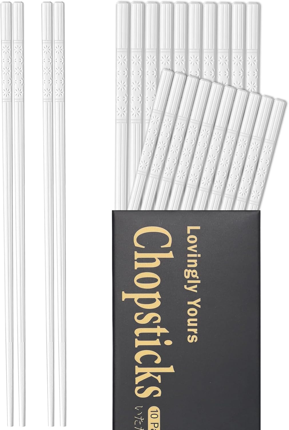 10 Pzas Palillos Fibra Vidrio Reutilizables 9.5pulg