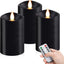 3 Pzas Velas LED Sin Llama 3x5" Con Control Remoto