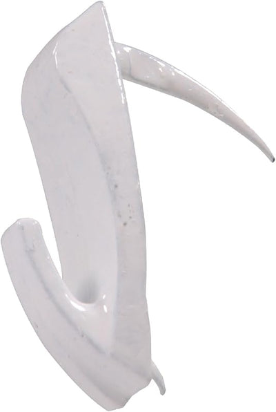 Perchas pared grandes acabado blanco 60lb pack 3