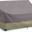 Fundas sofá patio 88x40x33" impermeable 3 plazas gris