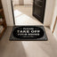 Felpudo antiderrap para puerta 30x17" negro