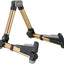 Soporte guitarra portátil dorado trípode ajustable marco A