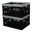 Cajas plástico plegables 16L 2 Pzas