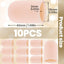 Set 10 cubiertas gel dedos silicona reutilizables