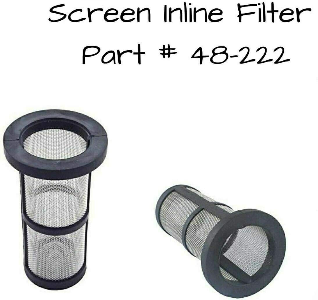 Pantalla filtro en línea para limpiador piscina 48-222