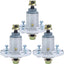 Set 3 husillos GY21099 para John Deere D170 LA175