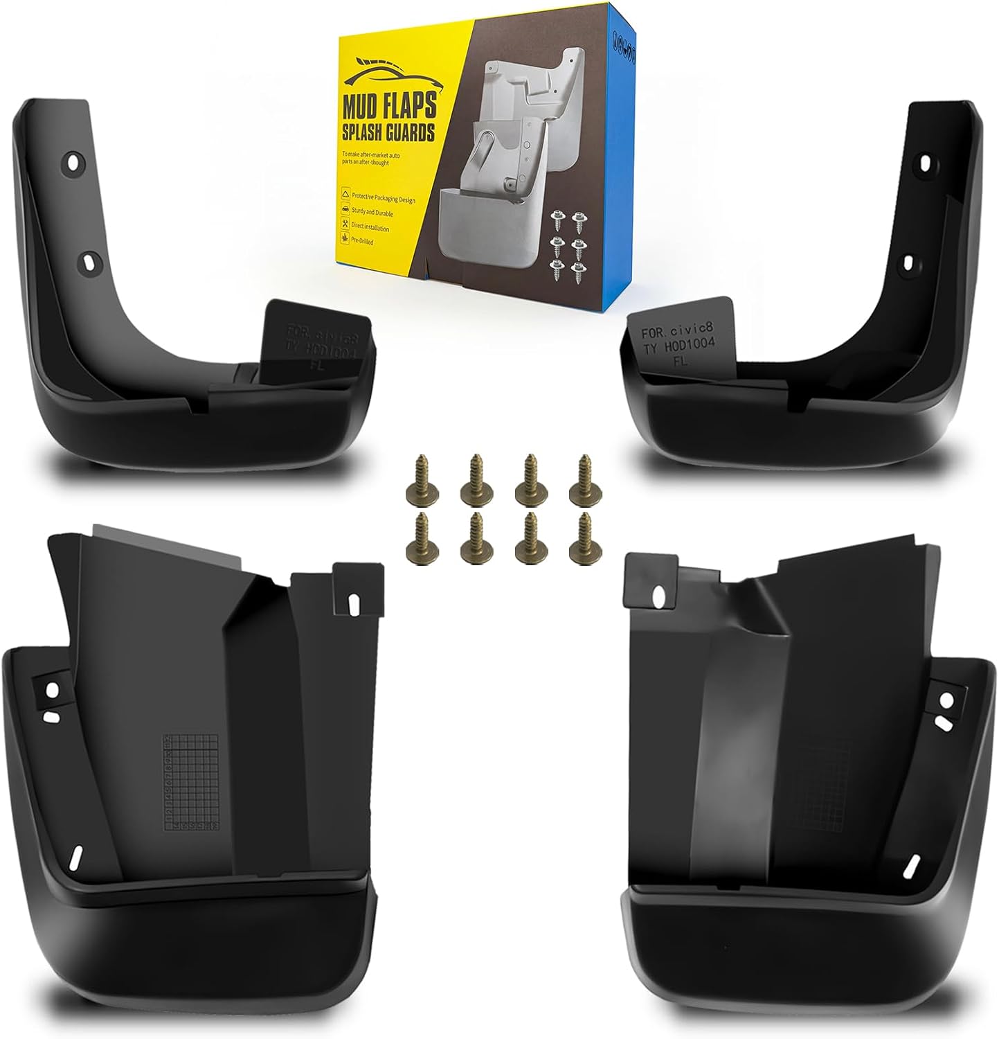 Guardabarros para Honda Civic Sedán 2006-2011