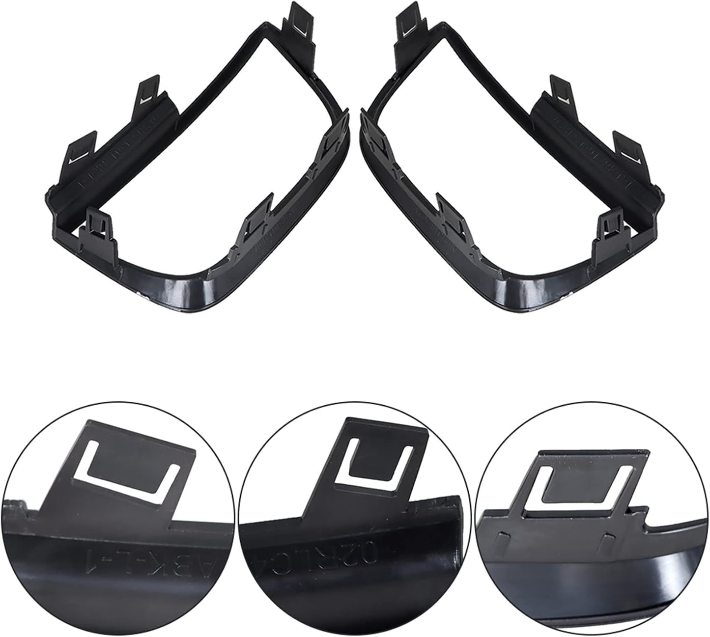 4 Cubiertas Luz Trasera Negro Chevy Camaro 10-13