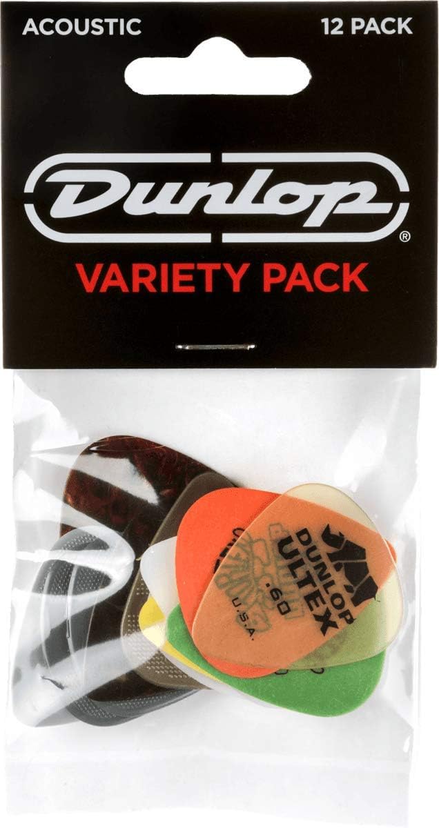 Pack púas guitarra acústica 12 pzas