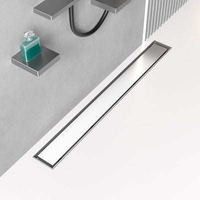 Drenaje lineal ducha 48pulg acero inox 304 con cubierta