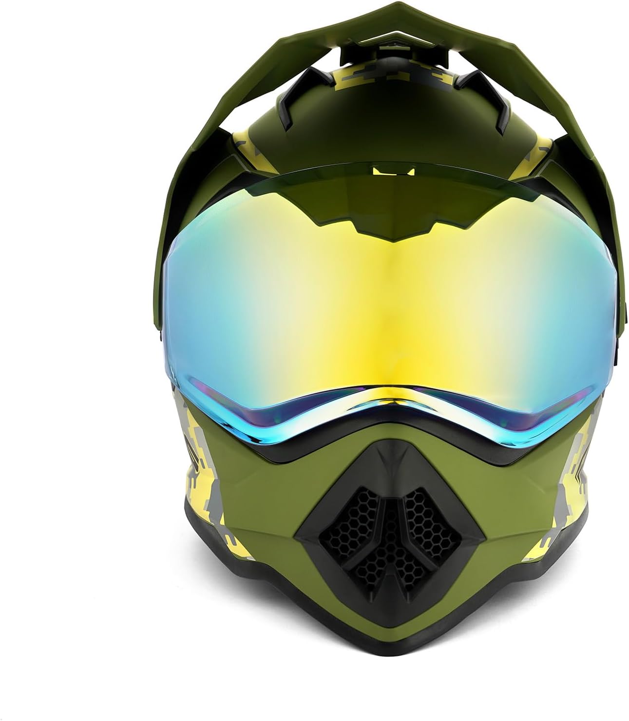 Casco integral para niños y jóvenes motocicleta bicicleta